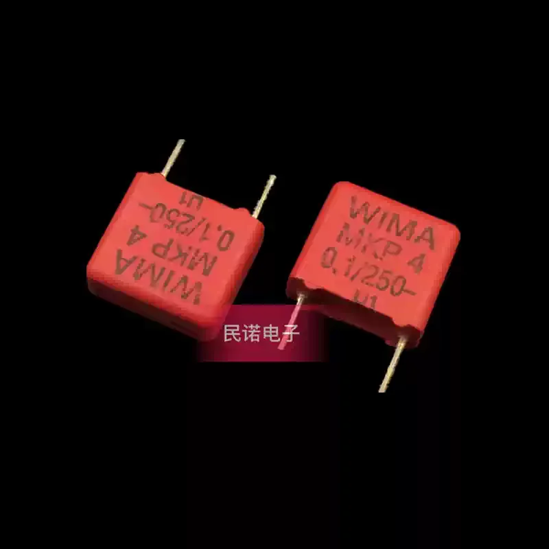 10-100pcs WIMA capacitor MKP4 250V 0.1UF 104 100NF with 7.5mm foot distance in stock