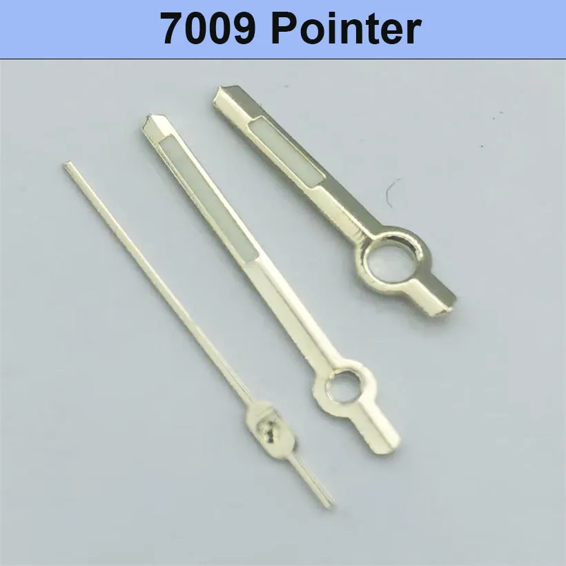 Suitable For 7009 Mechanical Movement Gold/Silver Hour Hand Minute Hand Second Hand Three Needles Watch Pointer Watch Accessorie