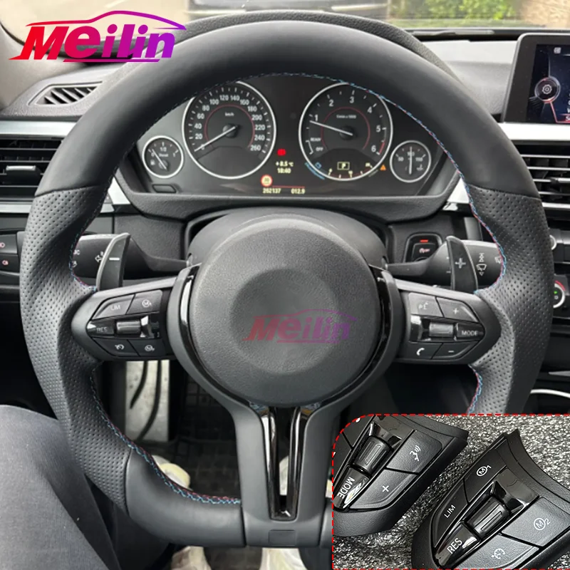 

Подходит только для BMW F30 F31 F34 X1 X2 X3 F25 F32 F33 F36 ремень руле красный черный синий цвет кнопка соответствующего цвета