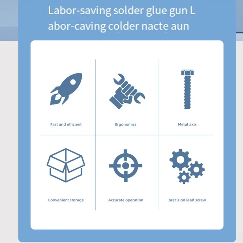 เครื่องอัดรีดกาวบัดกรีและเครื่องเชื่อมน้ำมันพร้อมอะไหล่เชื่อมขึ้นรูป1ชิ้น