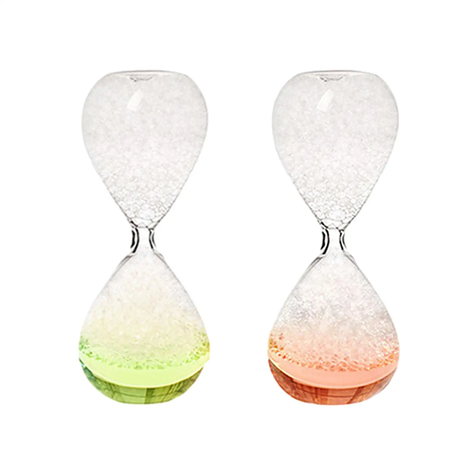 Whimsical Bubble Hourglass Glass Timer for Home Office Decor