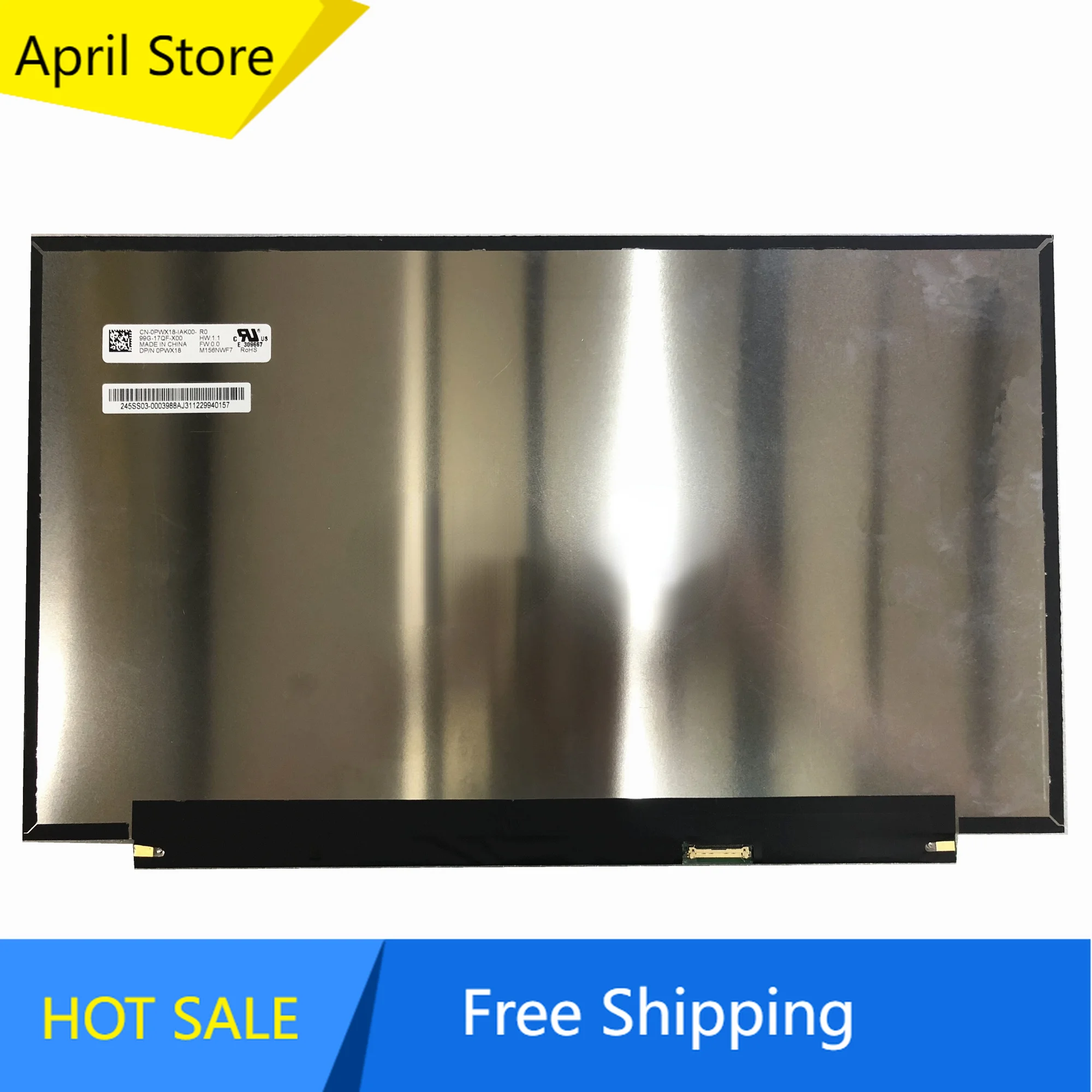 

M156NWF7 R0 15.6''Laptop LCD Screen Panel DP/N 0PWX18