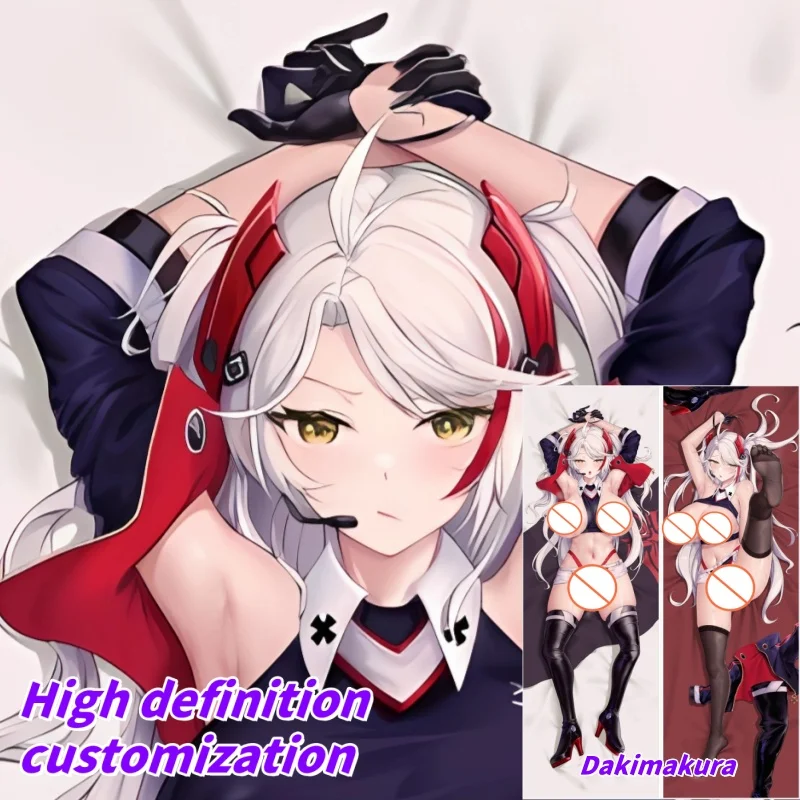 

Dakimakura Anime Azur Lane KMS Prinz Eugen Double-sided Print Of Life-size Body Pillowcase Gifts Can be Customized