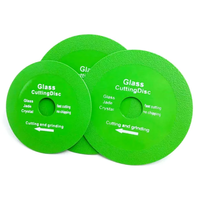 100/115/125mm Ostrze do szklania Płytka ceramiczna Kryształowa butelka wina z jadeitu Szlifowanie diamentu Ultracienkie brzeszczoty do cięcia szkła
