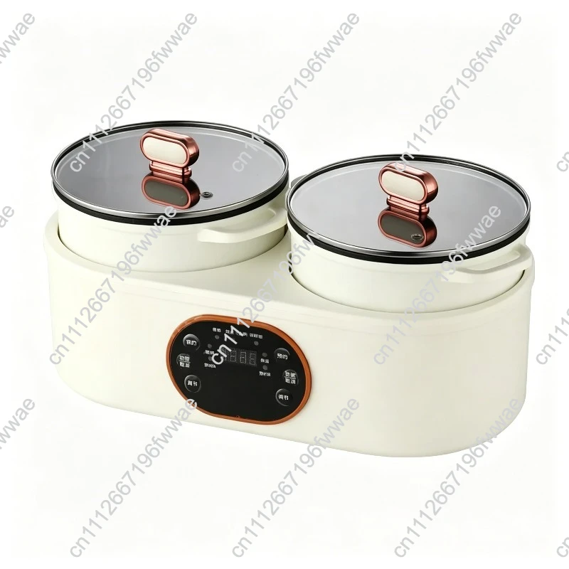 For Split double bile rice cooker multi-functional electric hot pot intelligent electric cooking pot household
