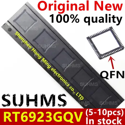 QFN-56 칩셋, RT6923GQV, RT6923, 5 개, 100% 신제품
