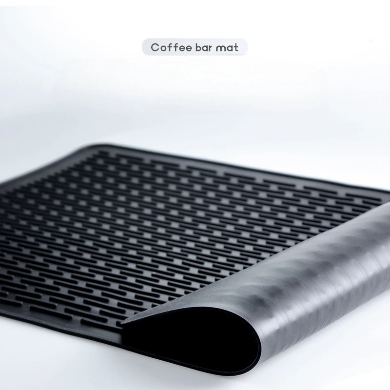 

Силиконовый коврик для кофе, термостойкий нескользящий индукционный защитный коврик для варочной панели, кухонный коврик для кофе, эспрессо, инструменты