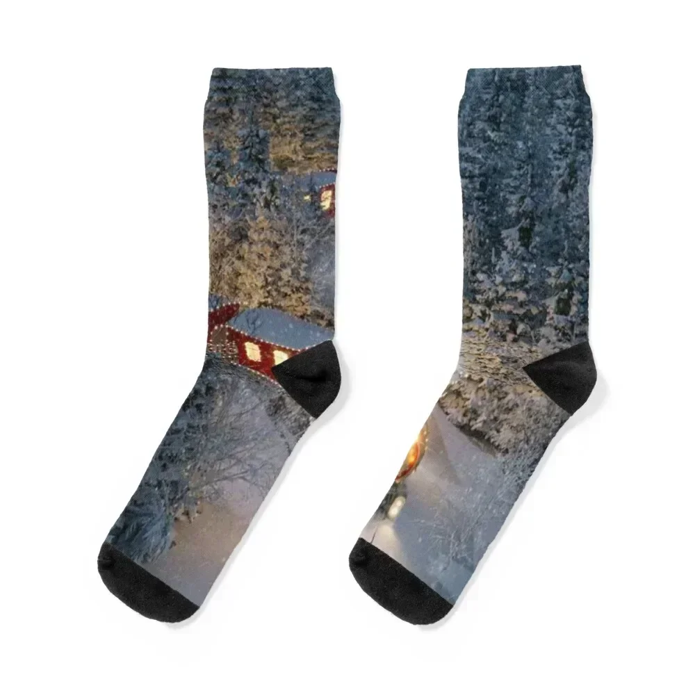 

Christmas Train Socks essential moving stockings Rugby Socks Women Men's