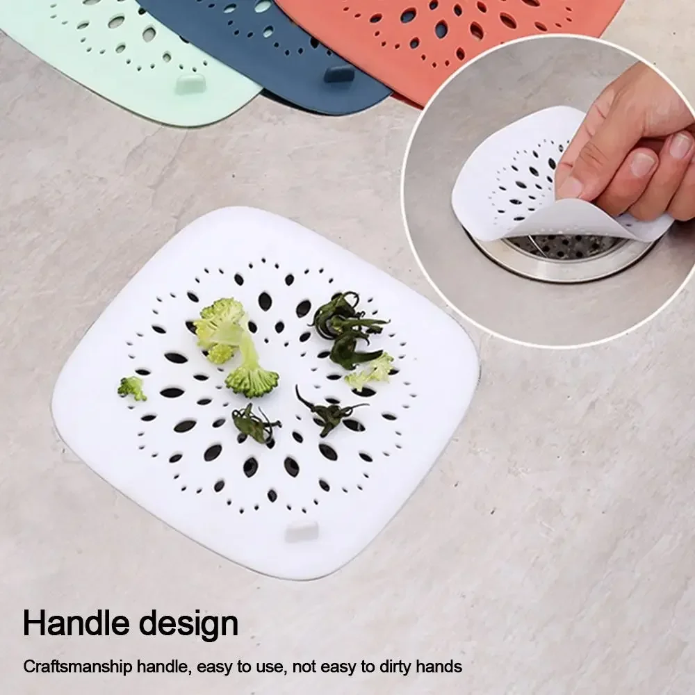 Floor Drain Bathroom Sink Drain Hair Catcher Kitchen Sink Drain Strainer Cover Bathtub Floor Filter Sewer Outfall Filter