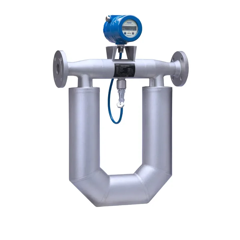LPG Coriolis Mass Flowmeter High-precision Fuel Flow Meter Oil Density Meter