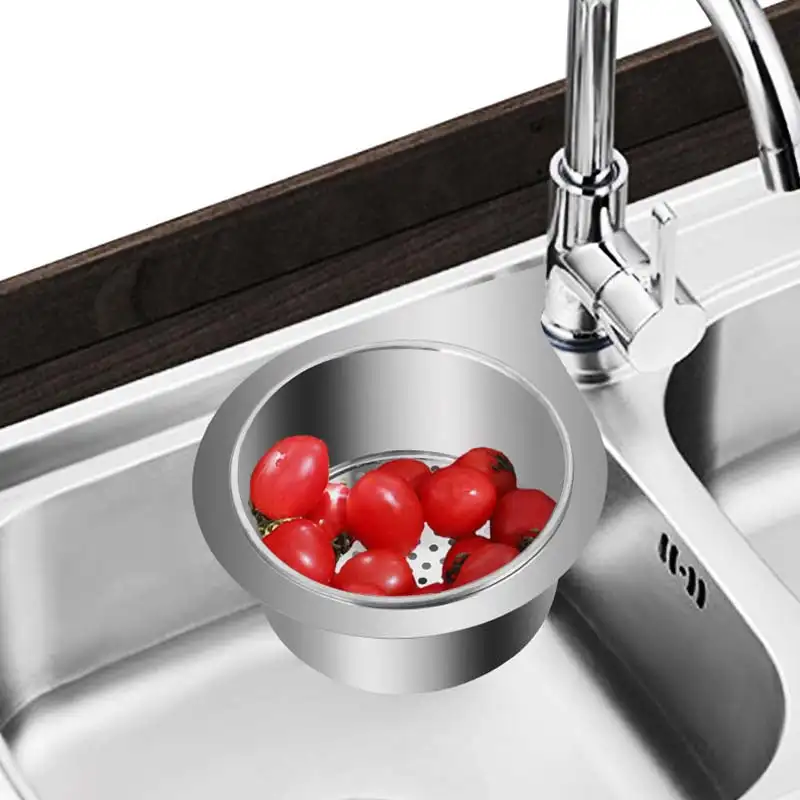 Sink Filter Basket Veggie Steamer Basket Sink Basket Corner Strainer In Swan Shape Waterproof Sink Food Strainer for Vegetable