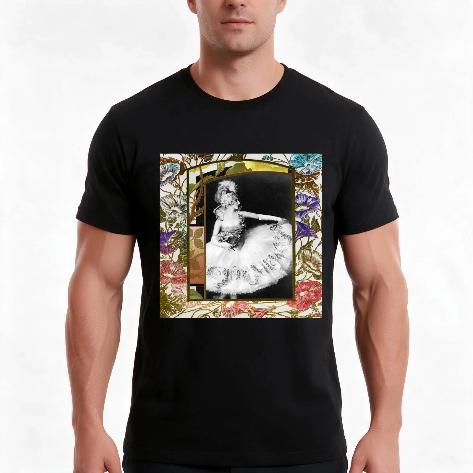 Magical Ballet - True Beauty T-Shirt Summer Casual Cotton Tee Oversized Streetwear Tops Vintage Graphic Print 100% Cotton