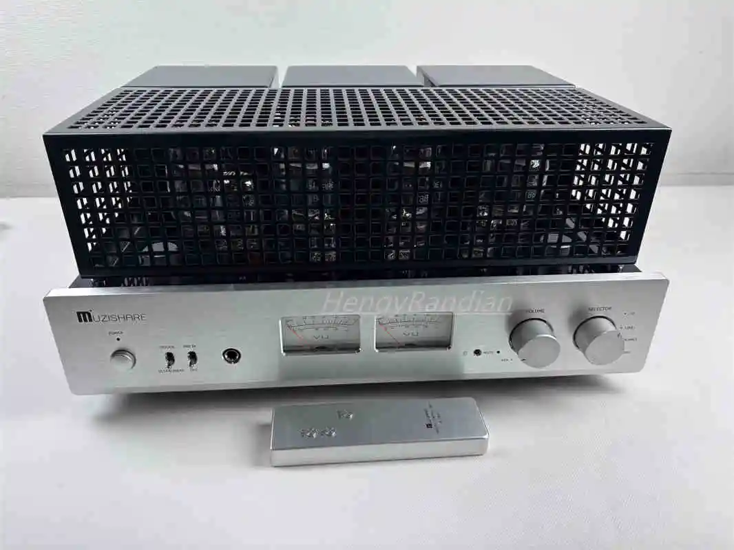 Latest upgrade Balanced Version MUZISHARE X7 Electronic Tube Power Amplifier,12AX7*1.12AU7*2, KT88*4, 5AR4*1,With Remote