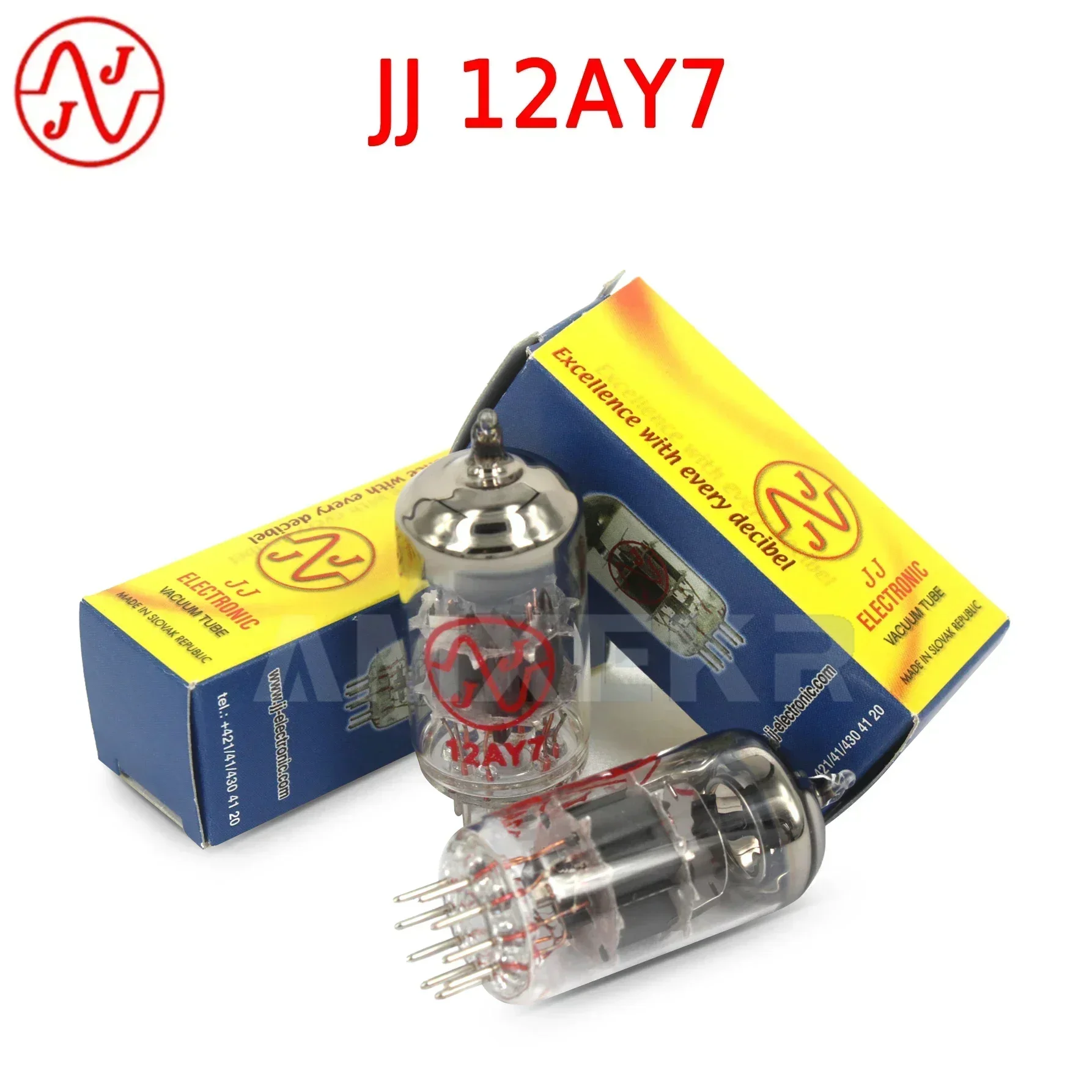 

JJ 12AY7 Vacuum Tube Replace EL84 6N14Pn 6BQ5 6072 Can Replace The Same Model In Russia Factory Test and Match Signal Tube