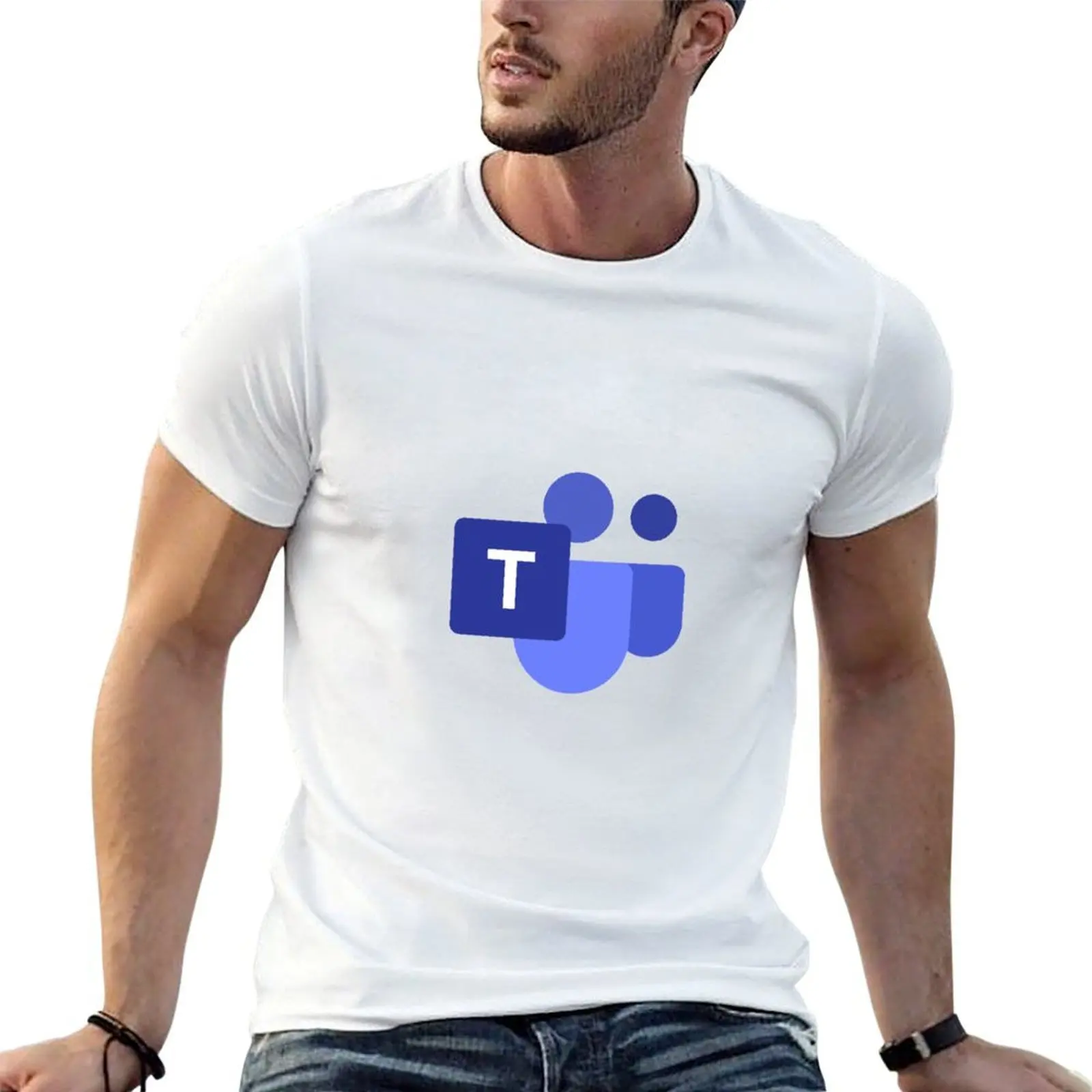 Microsoft Teams Icon T-Shirt plus sizes topping fruit of the loom mens t shirts