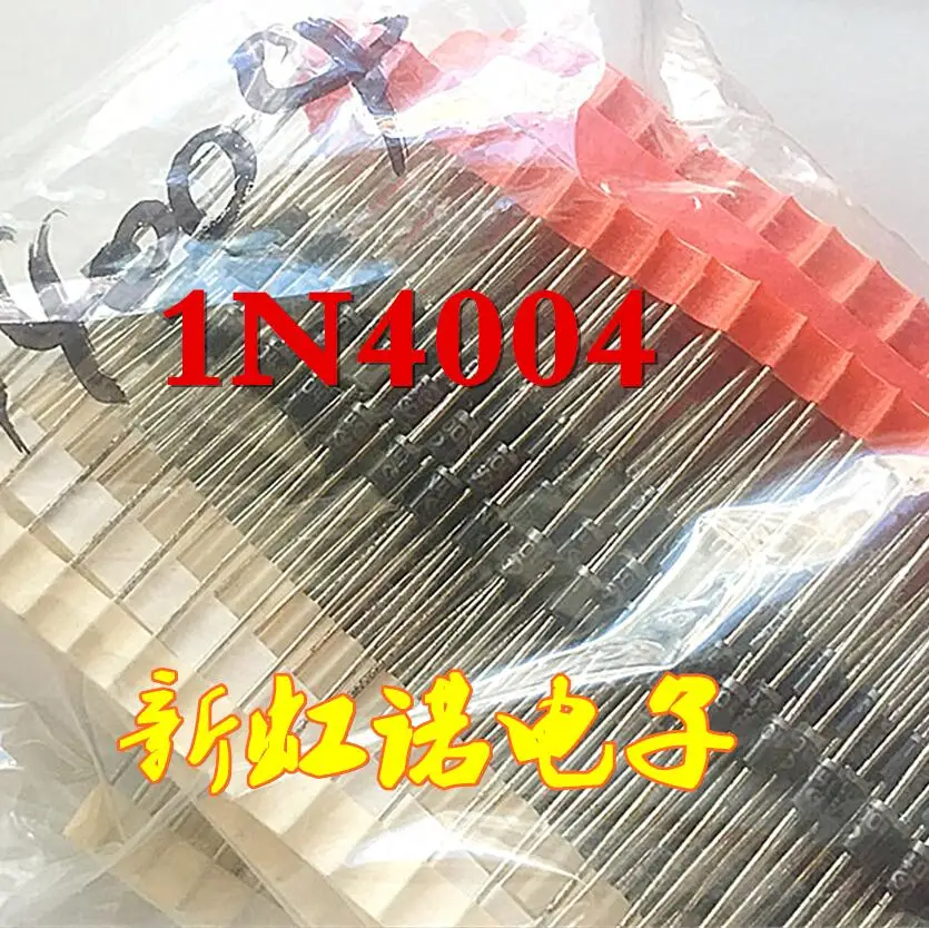 5 Teile/los Neue Original 1 A / 400 V 1n4004 IN4004 Rectifier Diode Integrated circuit Triode In Lager