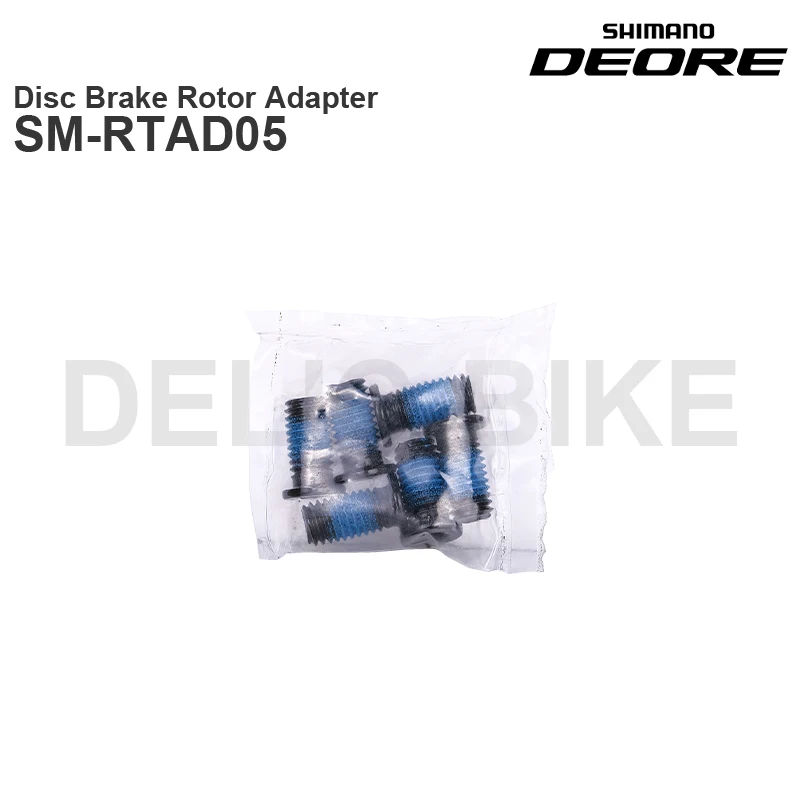 SHIMANO DEORE M610 Disc brake rotor adapter SM-RTAD05 - 6-bolt rotor to CENTER LOCK hub Original parts