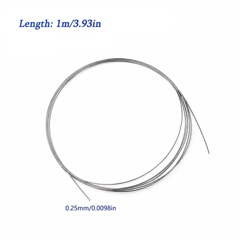 1Pcs 1Meter Diamond Cutting Wire Saw Ultra Fine 0.15-0.5mm Superfine Wire Saw Blade Low Damage Minimal Loss