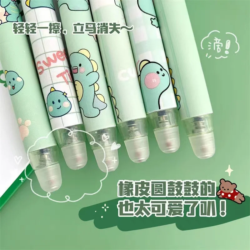 Press Erasable Pen 0.5mm Student Stationery