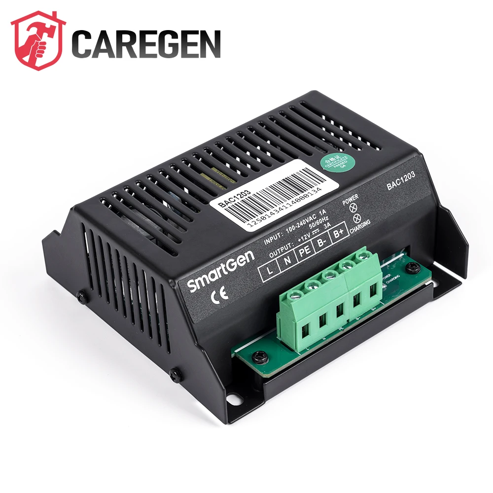 SmartGen BAC1203 Battery Charger Intelligent Float Battery Charger Module 3A/12V Generator Set Part