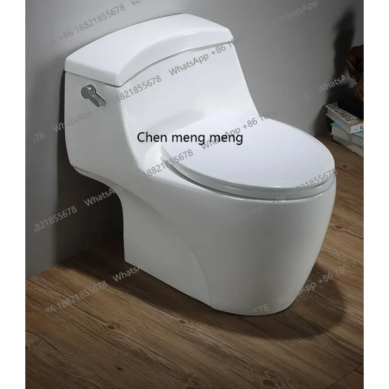 Big Impact Hotel Hotel Side Press Toilet Ceramic Water Saving Jet Siphon Toilet Toilet Household