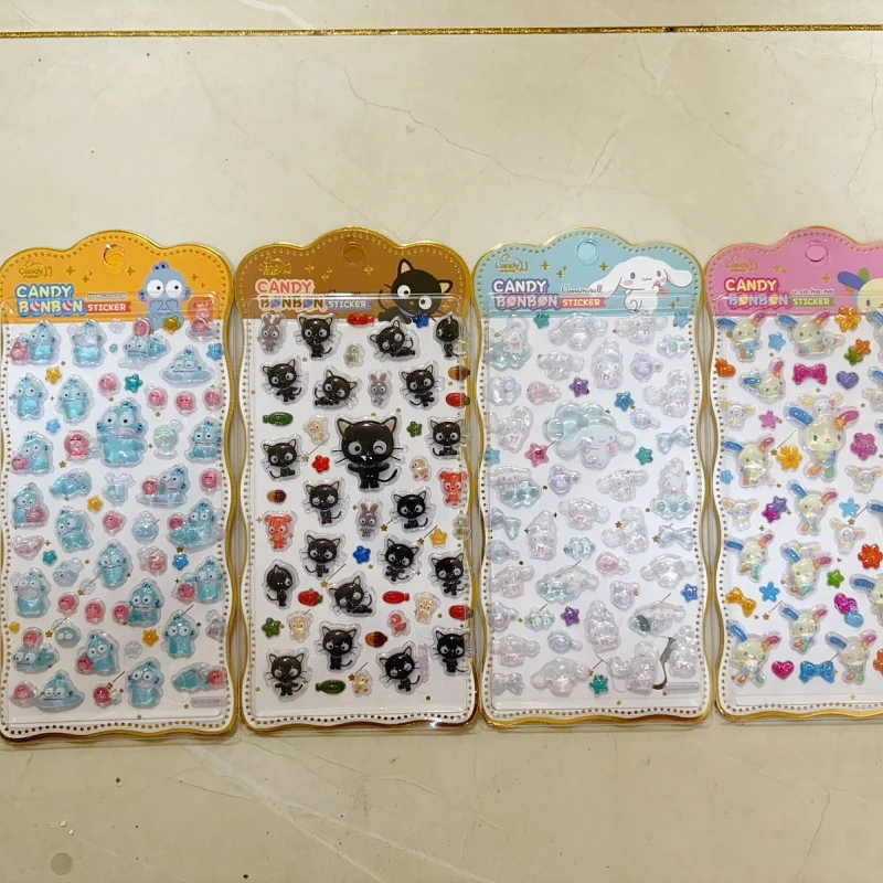 

Candy Bonbon 3D Glue Stickers Transparent Crystal 40Pcs Japanese Diy Mobile Phone Case Handbook Gifts Wholesale0 New Arrival