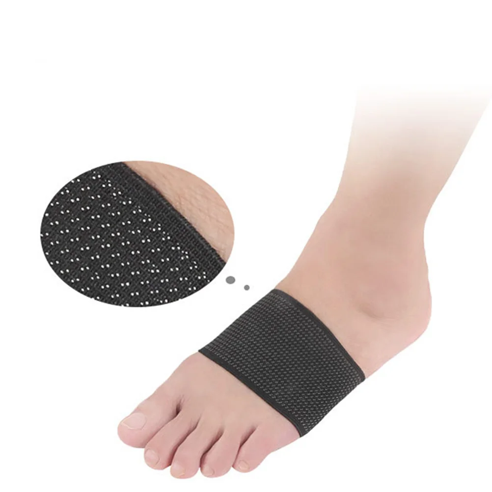 

2 Pair Foot Brace Ankle Support Adjustable Compression Warm Sports Sleeve Footwear Accessory Elastic Bandage for Running Yoga