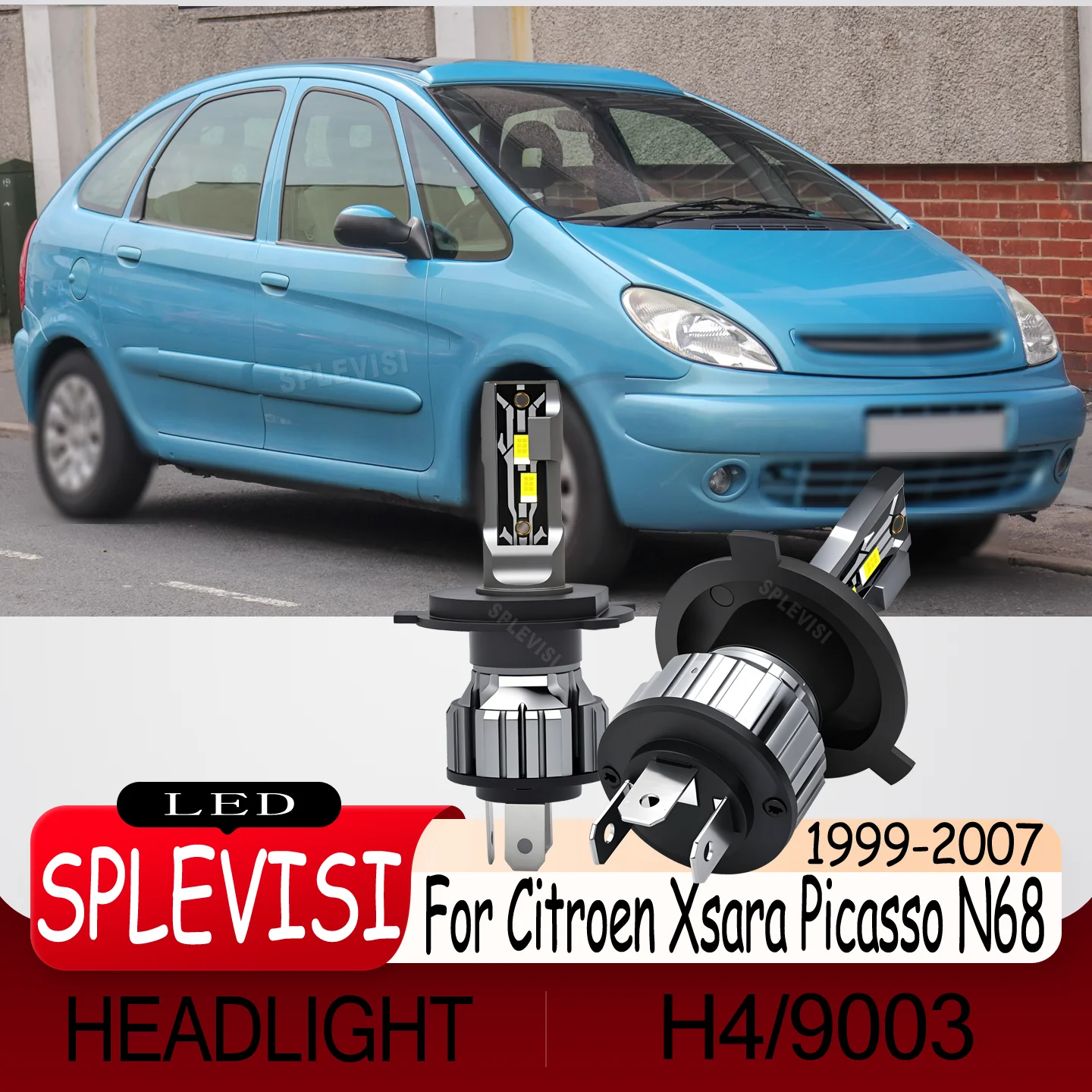 

Ensures Clear Vision reliable LED Headlight For Citroen Xsara Picasso N68 1999-2007 1999 2000 2001 2002 2003 2004 2005 2006 2007