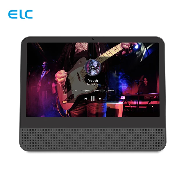 Ai speaker 15.6 inch touch screen rk3399 android tablet smart soundbox