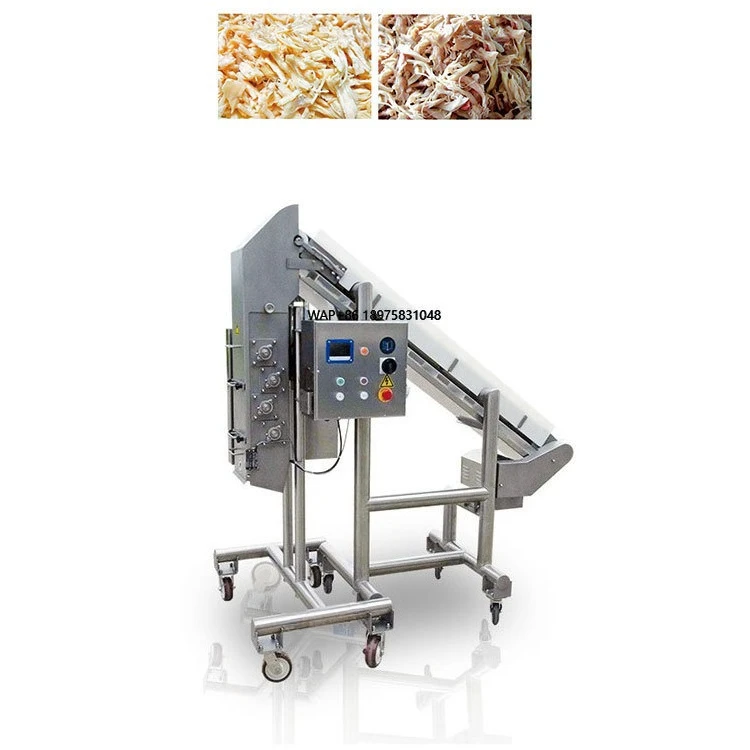 Chicken Breast Shredding Machine Cooked Meat Floss Machine Pet Canned Duck Breast Drawing Machine