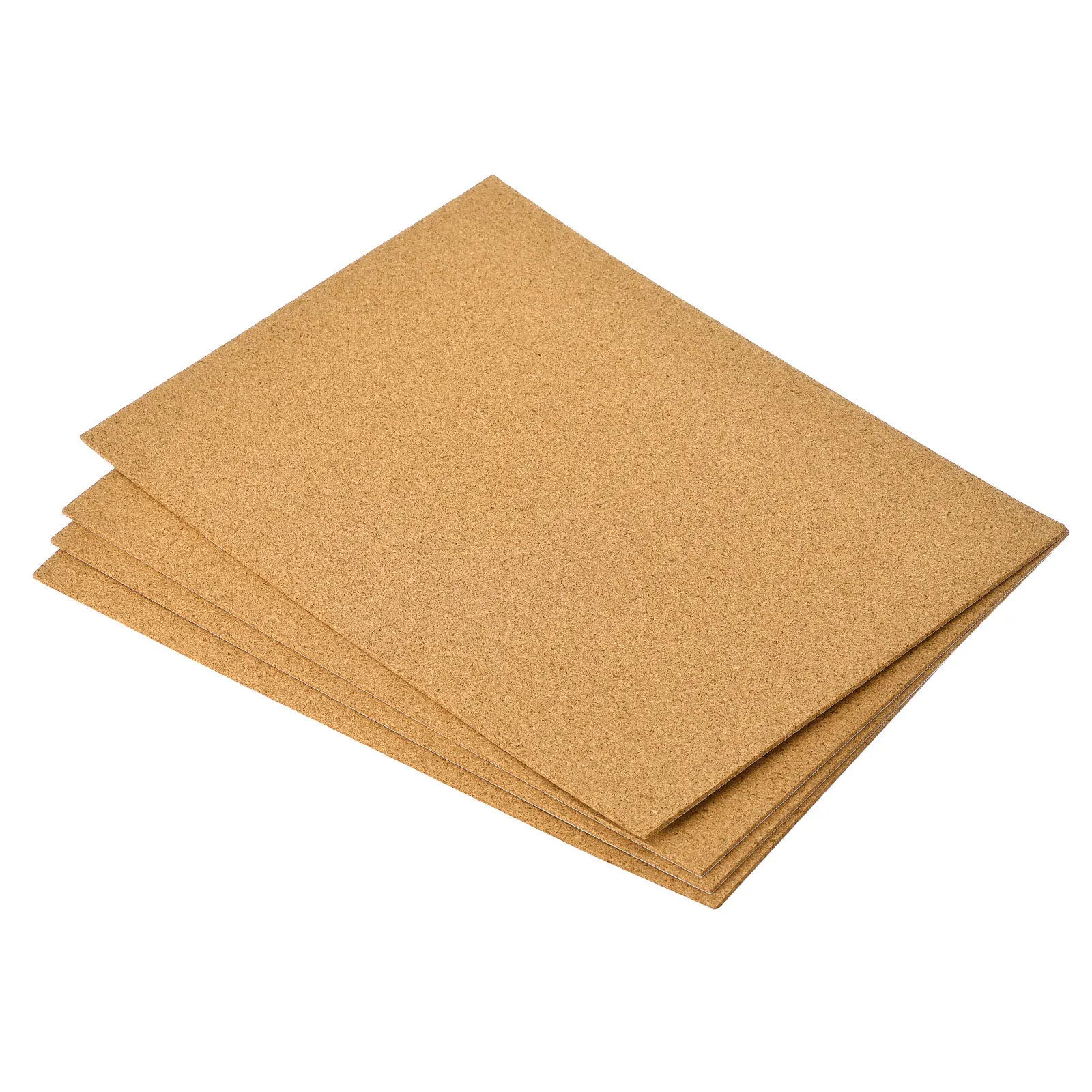 

4Pcs Self-Adhive A4 Size Cork Sheets, 2mm Thick 8.3" X 11.8" Backing Sheets