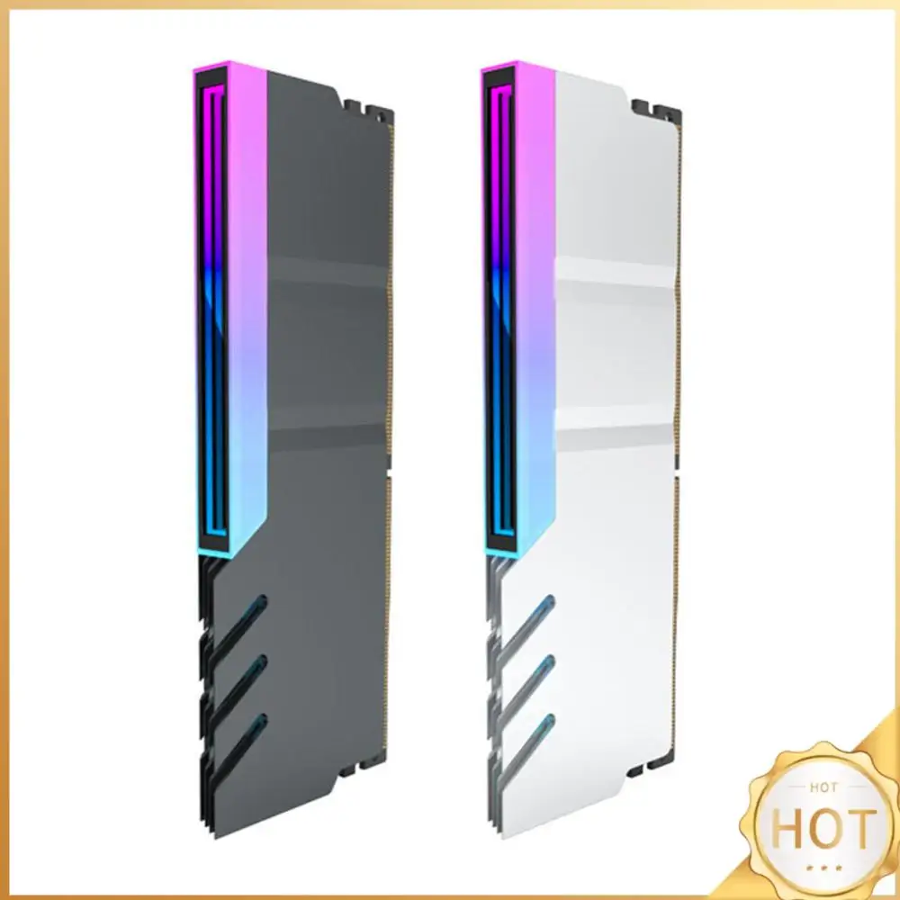 

Memory Module Heatsink DDR4 DDR5 Heat Cooler Radiator 5V 3PIN ARGB AURA Sync Aluminum Alloy Heat-resistance Computer Accessories