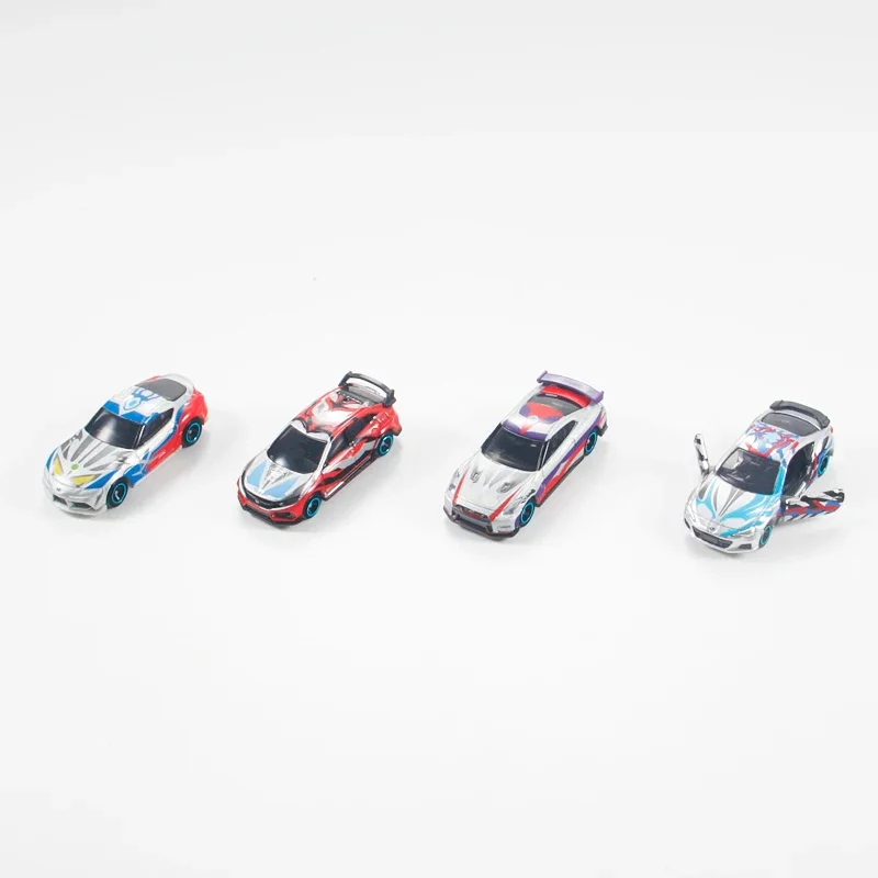 TAKARA TOMYC-Ultraman e a famosa liga Die Cast modelo de carro de simulação, brinquedos para meninos, presente de férias infantil