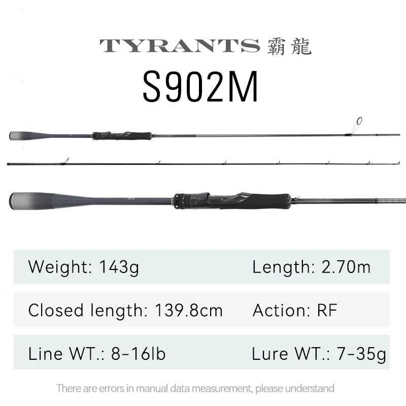 TSURINOYA Long Casting Inshore Visserijhengel TYRANTS 2.28m 2.4m 2.7m 2.9m FUJI RF Hoge Sterkte Zoutwater Zeebaars Picua Flunder