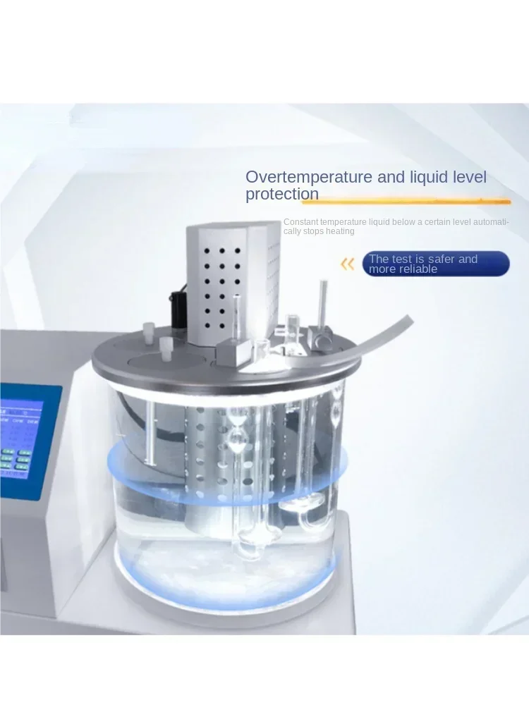 Best Seller FirstPetroleum Kinematic Viscosity Tester Detects Asphalt Oil, Diesel Viscometer, Lubricating Oil Automatic Determin