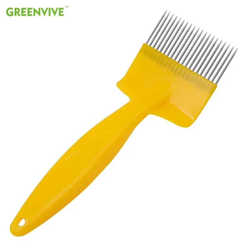 Beekeeping Honey Cutter 20 PIN Needles Honey Fork Stainless Needle Honey Knife Uncapping Fork Honey Sparse Rake Beekeeping Tools