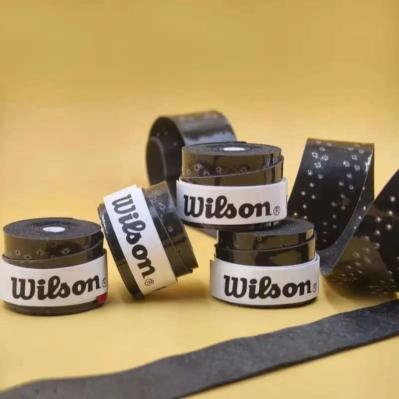 12 Stück Wilson Tennis OverGrip Tennis Badminton Squash Training Schweiß absorbiert Wraps Tennis Zubehör Badminton Grip Padel
