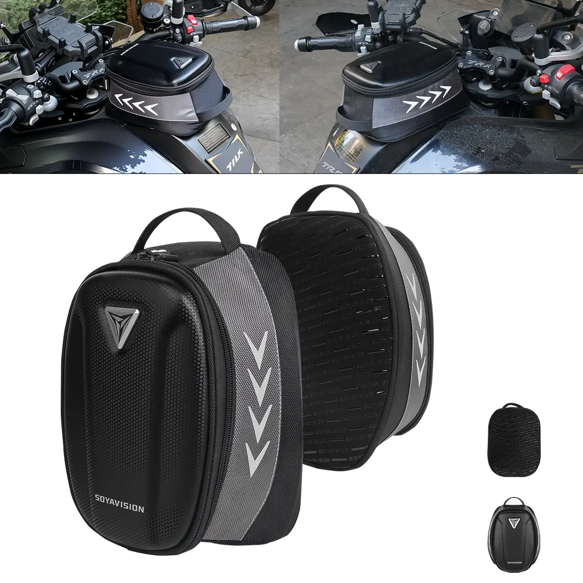 

Fuel Tank Bag Magnetic Waterproof Bag Motorbike Tool Backpack Portable For BMW R1200GS R1250GS For HONDA For YAMAHA Motorcycle