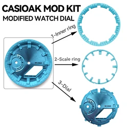 Caphter Casioak MOD Kit Modified Watch Dial Accessories Chapter Ring Lume For Casio For GSHOCK GA2100 GA2110 GA-2100