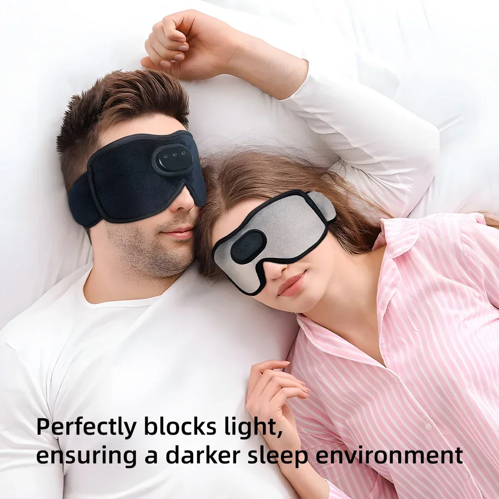 SYPVRY Bluetooth Sleep Eye Mask With Headphones - Boasting 3D Sleep Headphone Technology for Enhanced Comfort Bluetooth Eye Mask