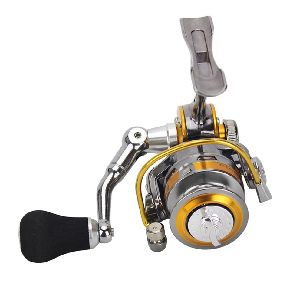 

Mini Small Ice Fishing Spining Reel All Metal Mini 3+1BB Zinc Alloy Spinning Reels