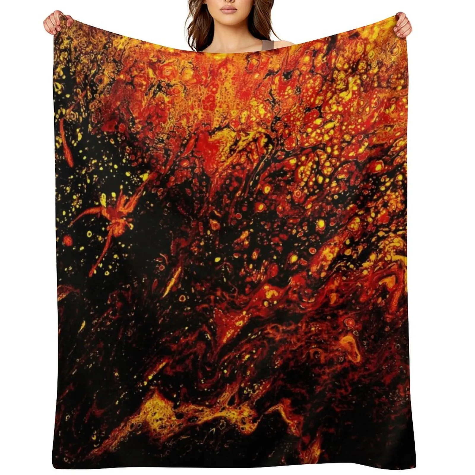 

Phoenix Fire Throw Blanket Beautifuls Decorative Beds Furrys Warm Blankets