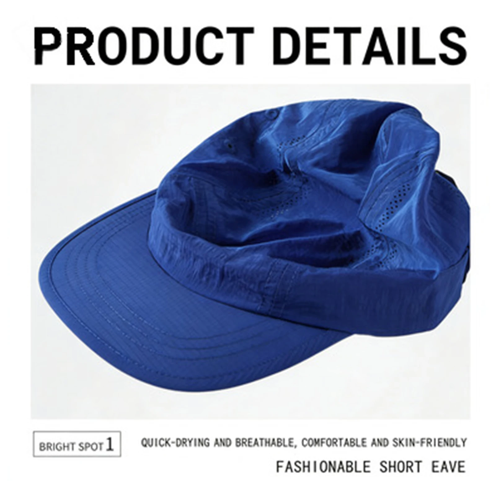 

Quick Dry Baseball Cap Ultra-light Ultra-light Sports Hats Men Women Sun Hat Foldable Soft Brim Breathable Running Hiking Cap