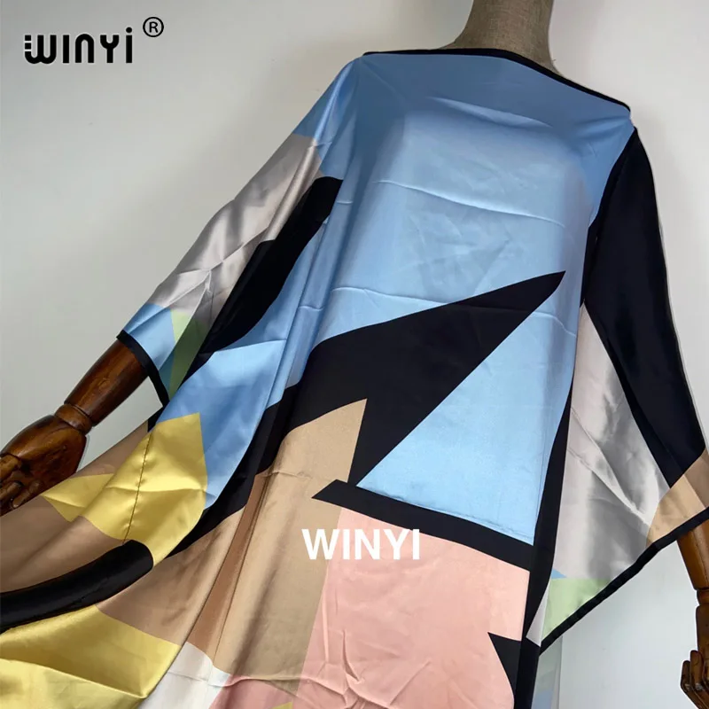 WINYI-Robe longue à fleurs style bohème pour femmes, tenue de plage élégante, de soirée, d'été, 2021