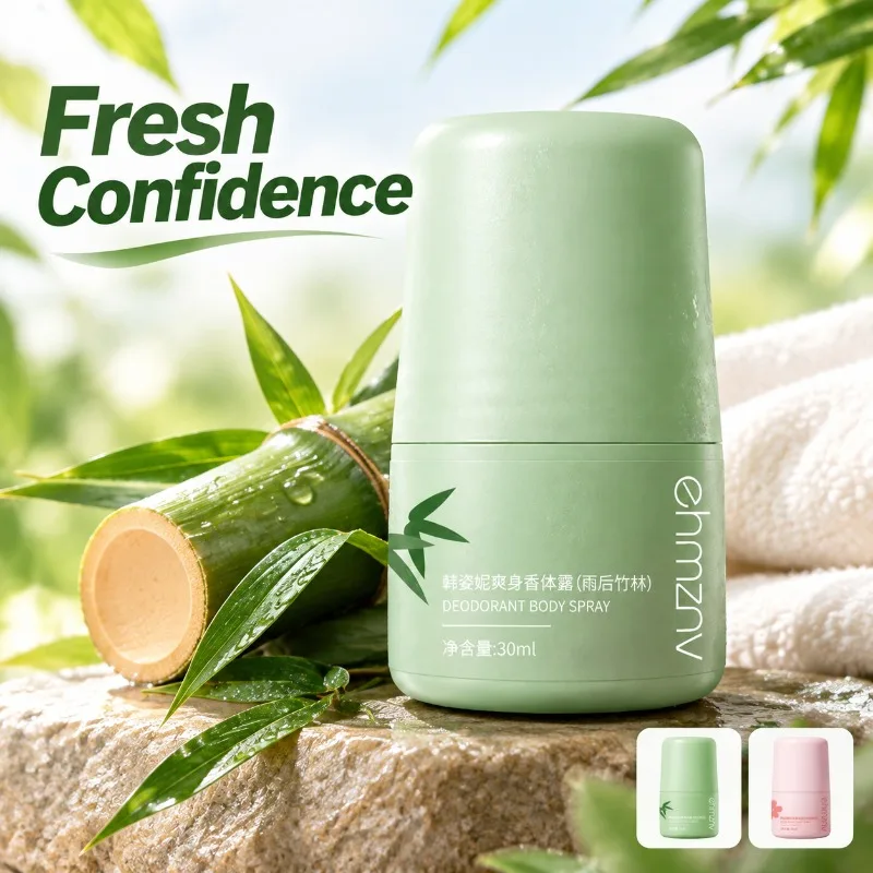Roll-on Antiperspirant Underarm Freshener, Long Retain Aroma, Portable Body Scent Lotion, Block Sweat & Neutralize Armpit