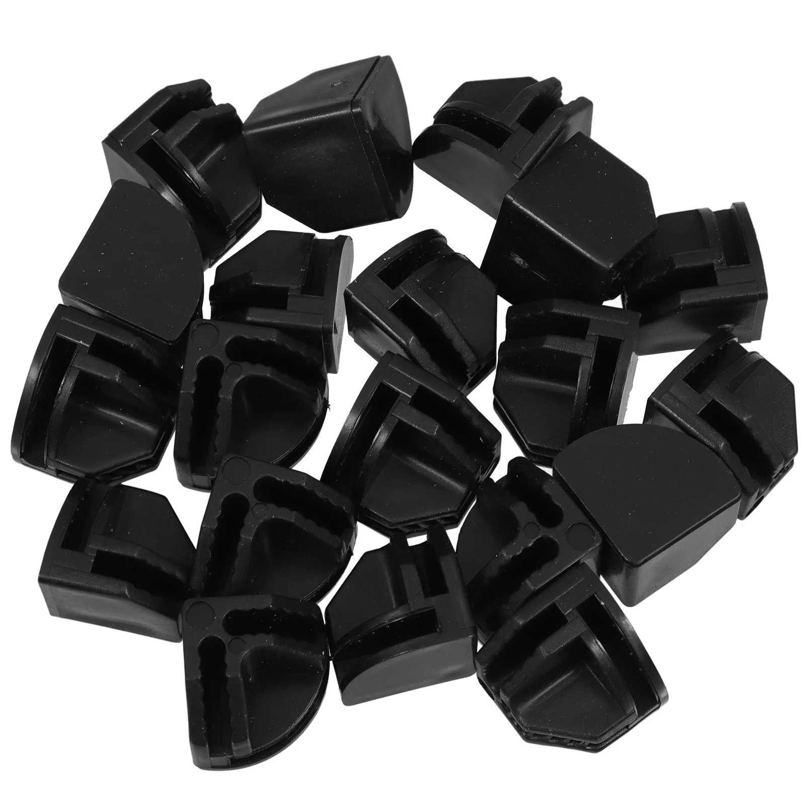 

20Pcs DIY Cube Connectors Easy Assembly Secure Hold for Wardrobes Cabinets Stylish Plastic Buckles Wire Cube Connectors