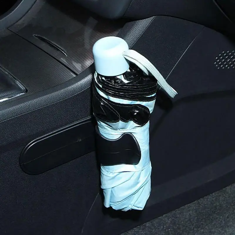 Umbrella Holder For Entryway Self Adhesive Car Umbrella Hook Multifunctional Space Saving Purse Holder For Car Porch Entryway