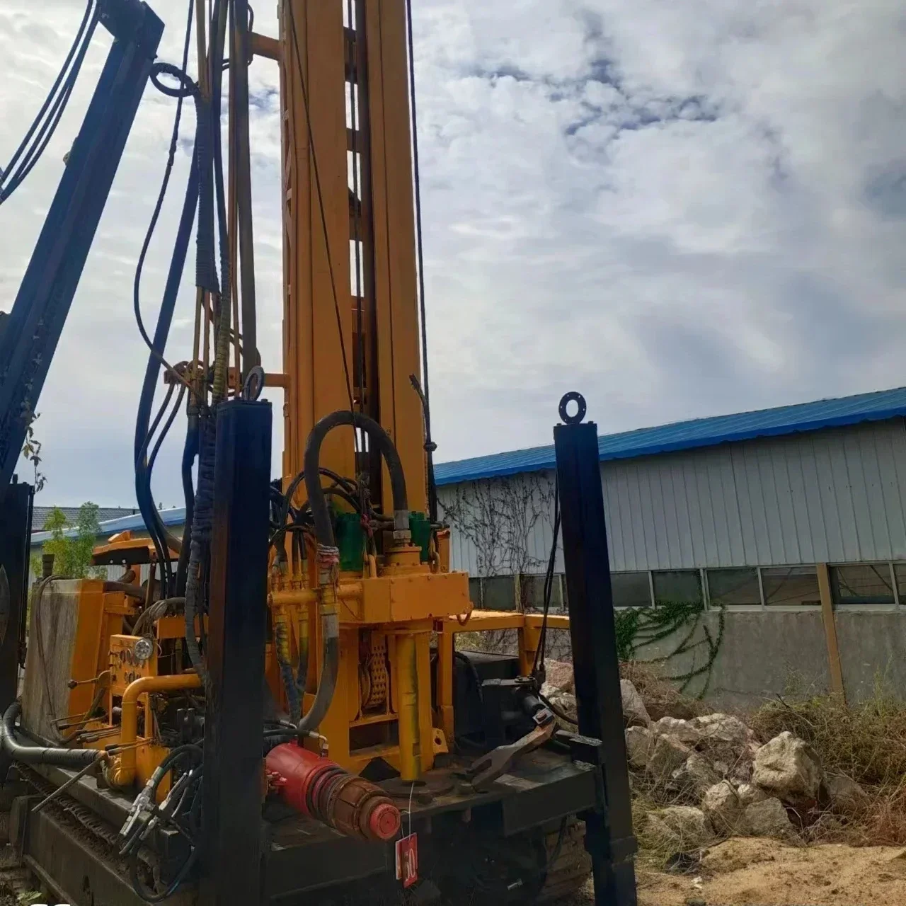 

Used Produced In 2020 With Yuchai Engine Prd400 400m Good Working Water Well Drilling Rig