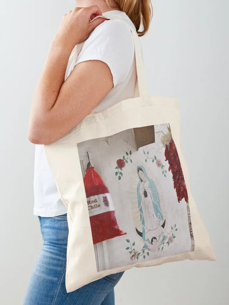

Chili Ristras in Chimayo, New Mexico Tote Bag the tote bag Women's bag Woman shopper tote men