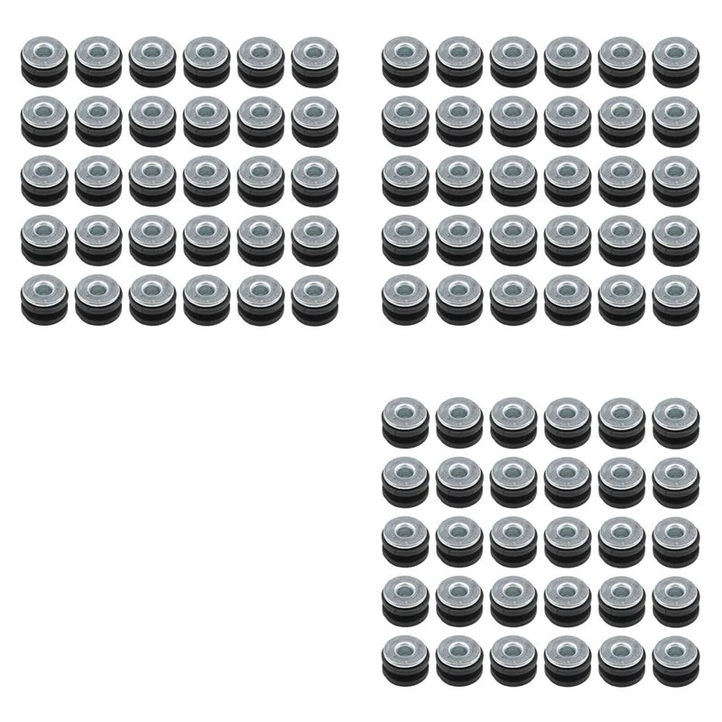 NEW HOT in Stock-90Pcs Motorcycle Rubber Grommets Bolts For Honda Yamaha Suzuki Kawasaki Fairing Rubber Grommets Kit Washer